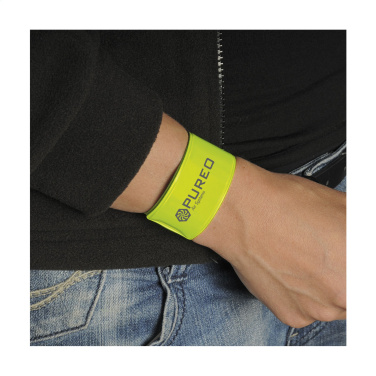 Logo trade promotional items image of: SnapWrap fluorescent armband