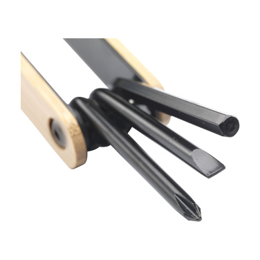 Logotrade promotional merchandise picture of: Bamboo Black Tool multi tool