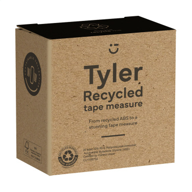 Logotrade business gift image of: Tyler RCS Recycled 3 meter tape measure