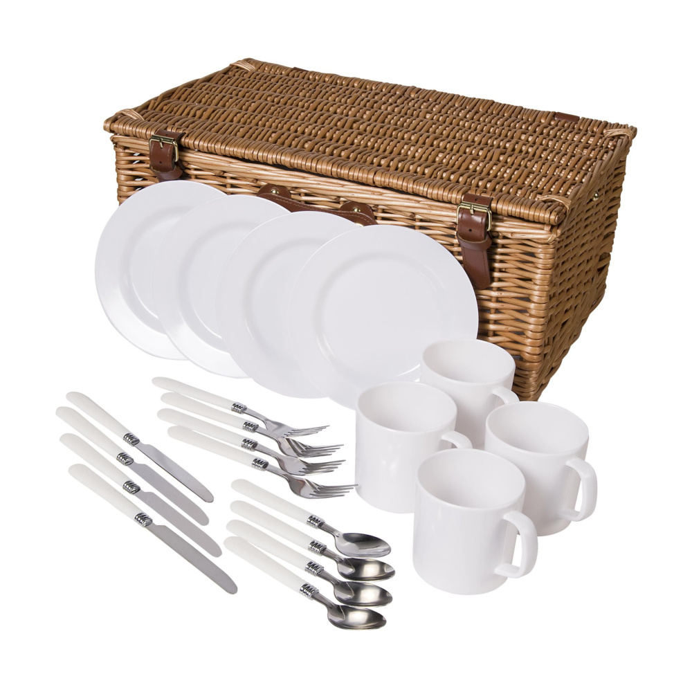 Logotrade promotional products photo of: QualityTime picnic basket