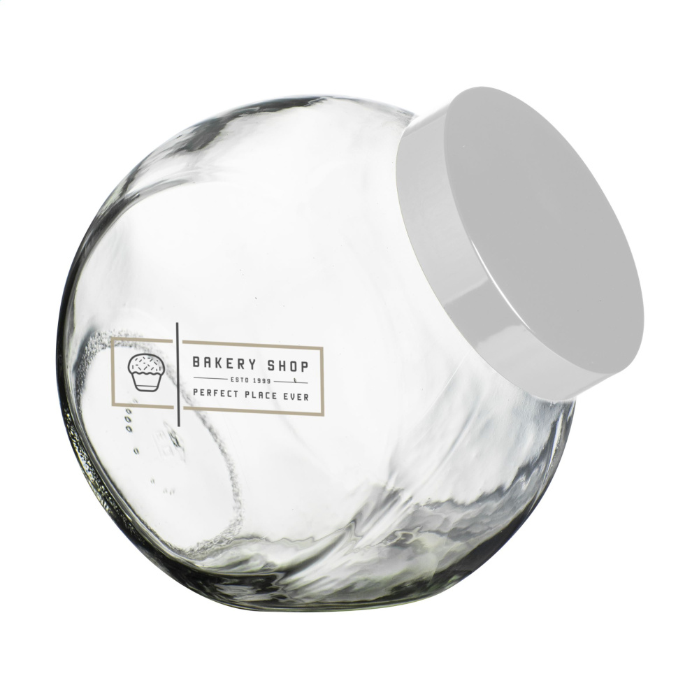 Logo trade promotional merchandise image of: CandyStore 2 L candy jar