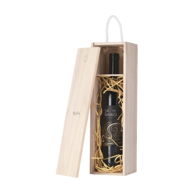 Logo trade promotional merchandise picture of: WineWood wine box