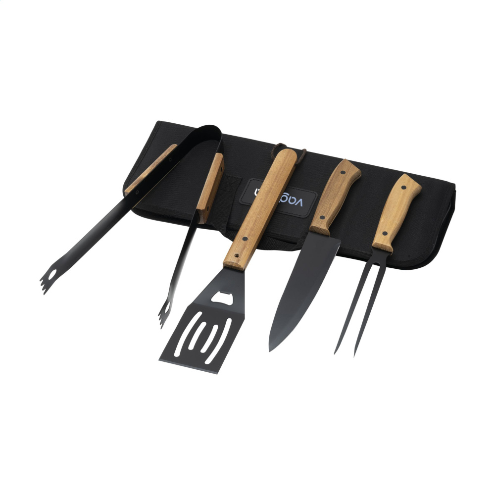 Logo trade promotional gift photo of: Asado BBQ-Set barbecue set
