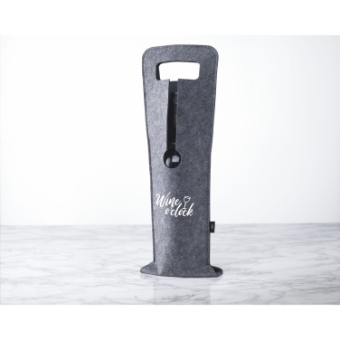 Logo trade promotional item photo of: Wine Bag-to-Give GRS RPET