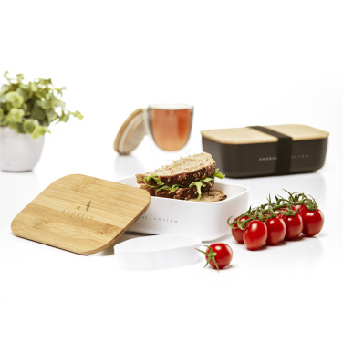 Logotrade promotional merchandise photo of: Midori Bamboo Lunchbox