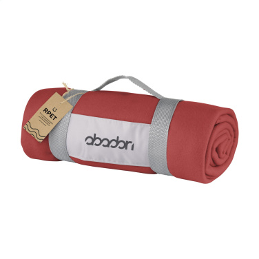 Logotrade corporate gift picture of: SuperSoft RPET (180 g/m²) fleece blanket
