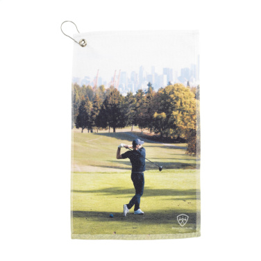 Logo trade promotional giveaway photo of: GolfTowel 400 g/m² 30x50