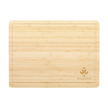 Logo trade promotional gifts image of: Bamboo Board XL chopping board