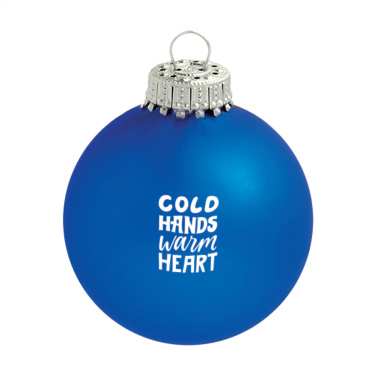 Logotrade promotional gift picture of: Christmas Bauble Ø 6 cm - Made in Europe