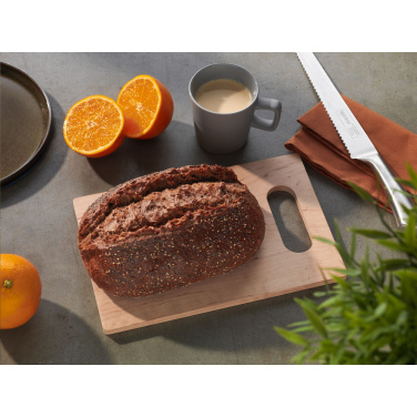 Logo trade promotional merchandise photo of: Alder Wood Chopping Board Open Grip