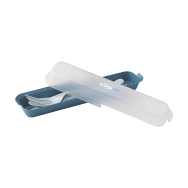 Logo trade business gift photo of: Outdoor 3-piece Cutlery Set