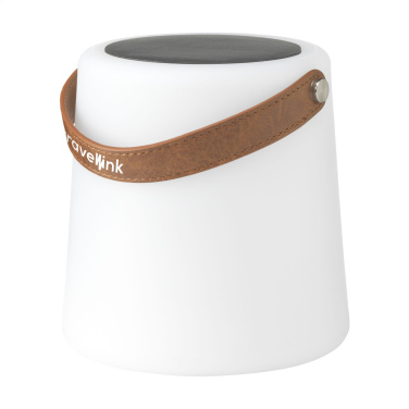 Logo trade advertising products image of: Wooosh Ziva Solar Lamp