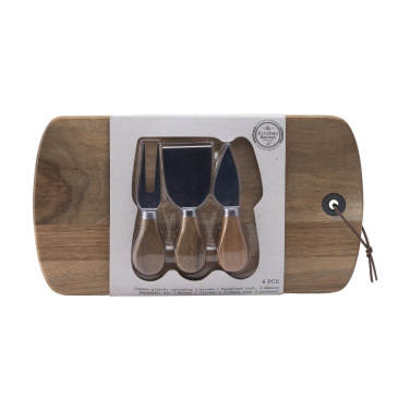 Logo trade corporate gifts image of: Cheese Platter Set 4-pcs