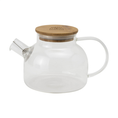 Logo trade promotional giveaway photo of: Teatime Glass Teapot