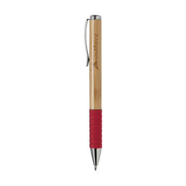 Logo trade corporate gifts image of: BambooWrite pen