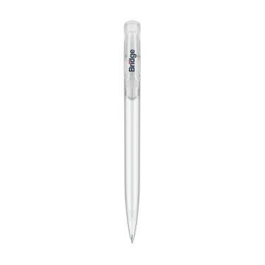 Logo trade corporate gifts picture of: Senator Challenger Frosted pen
