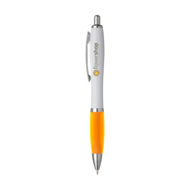 Logo trade advertising products picture of: Athos White pen