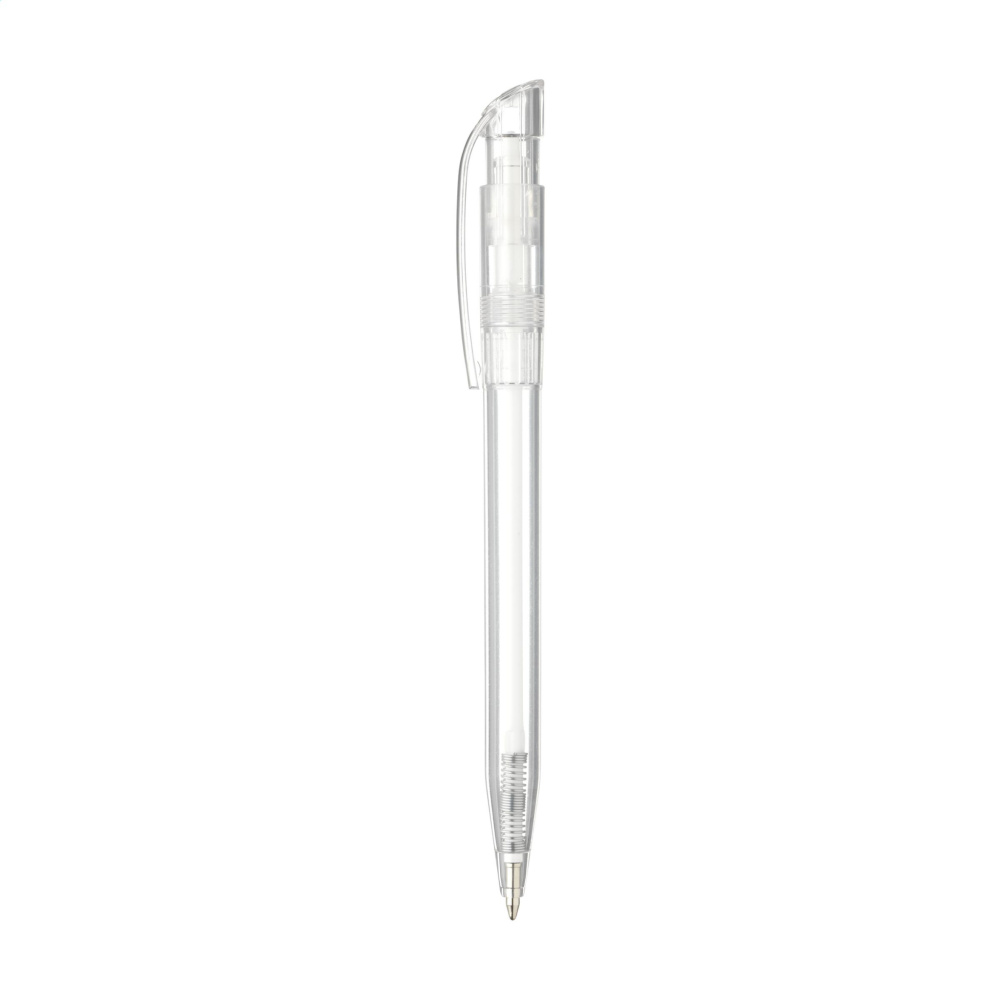 Logo trade promotional giveaways picture of: Stilolinea S45 Clear pen