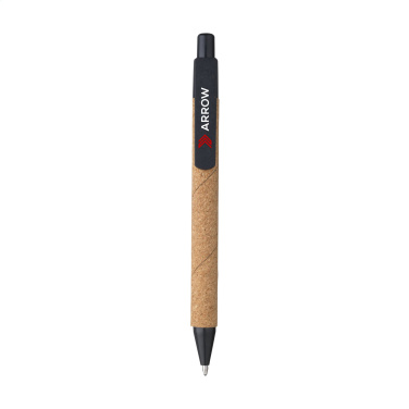 Logo trade promotional giveaways picture of: Cork ECO Write pen