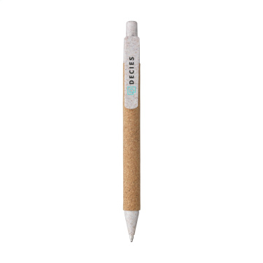 Logo trade advertising products picture of: Cork ECO Write pen
