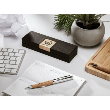 Logotrade promotional gift picture of: Bamboo Pen Set pens