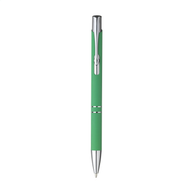 Logo trade promotional product photo of: Ebony Soft Touch Accent pen
