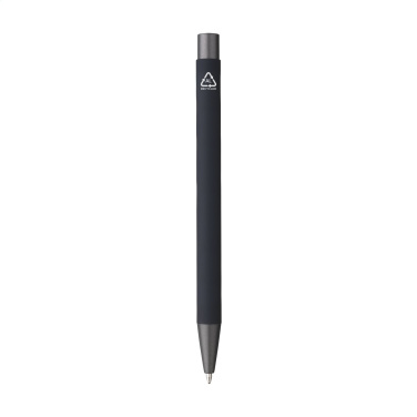 Logo trade advertising products image of: Brady Soft Touch Recycled Alu pens