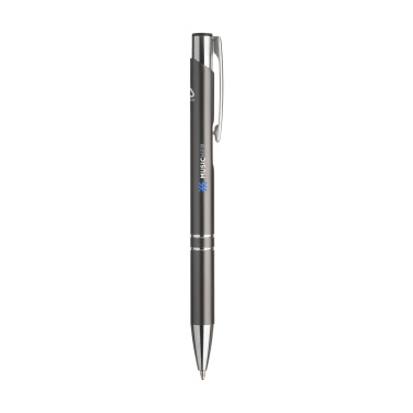 Logo trade corporate gifts image of: Ebony Recycled Alu pens