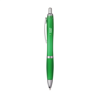 Logo trade advertising products picture of: Athos Solid GRS Recycled ABS pen