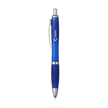 Logo trade promotional gifts picture of: Athos Solid GRS Recycled ABS pen