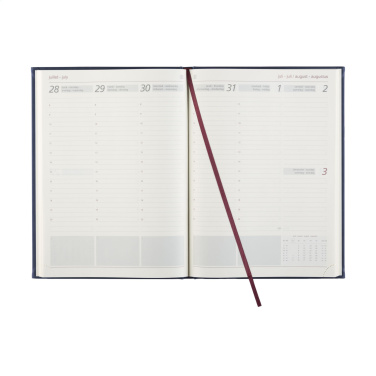 Logo trade corporate gifts picture of: Euromax Balacron diary A4 4-languages