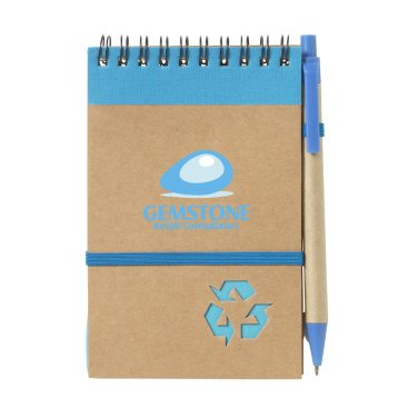 Logo trade promotional giveaway photo of: RecycleNote-M Paper notebook