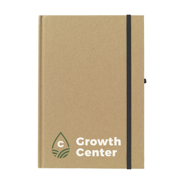 Logo trade business gifts image of: Pocket ECO Paper A5 notebook