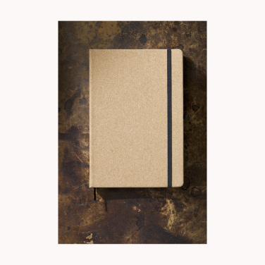Logotrade promotional giveaway image of: CorkNote A5 Paper notebook