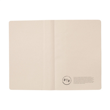 Logo trade promotional giveaways picture of: Sugarcane Paper Notebook A5
