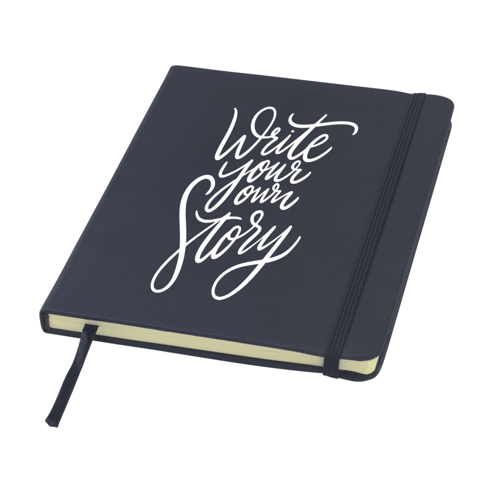 Logotrade promotional gift image of: BudgetNote A5 Lines Paper Notebook