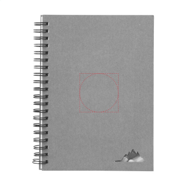 Logo trade advertising products picture of: StonePaper Notebook