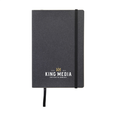 Logotrade promotional gifts photo of: Monti Recycled Leather - Paper Notebook A5