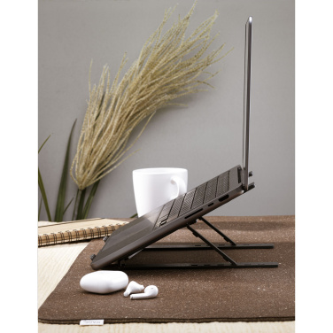 Logo trade promotional items picture of: Standby GRS Recycled Alu Laptop Stand
