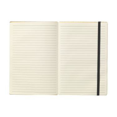 Logo trade promotional merchandise photo of: Bamboo Journal Naked Spine Paper Notebook A5
