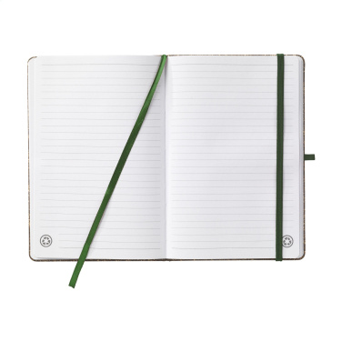 Logo trade promotional item photo of: TeaGround Cork Paper Notebook A5