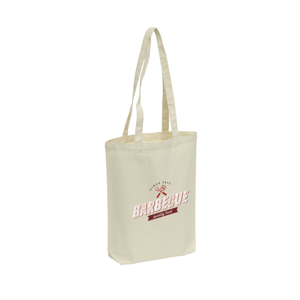 Logotrade promotional item picture of: Canvas ShoppyBag long handles (270 g/m²)