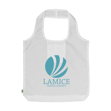 Logo trade promotional gift photo of: GRS RPET Shopper foldable shopping bag