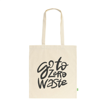 Logotrade corporate gift picture of: Organic Cotton GOTS Shopper (140 g/m²) bag
