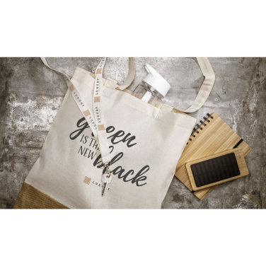 Logo trade promotional gifts picture of: Combi Organic Shopper (160 g/m²) bag