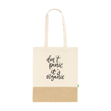 Logo trade promotional products picture of: Combi Organic Shopper (160 g/m²) bag