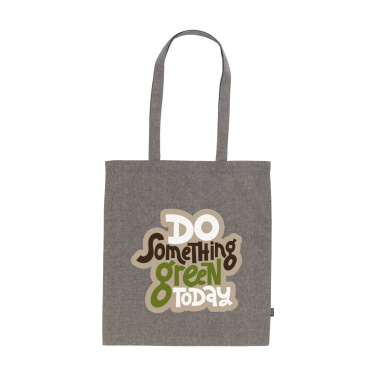 Logo trade promotional merchandise photo of: GRS Recycled Cotton Shopper (180 g/m²) bag
