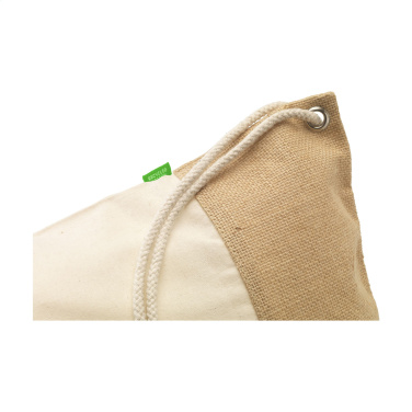 Logo trade promotional products picture of: Combi Organic Backpack (160 g/m²)