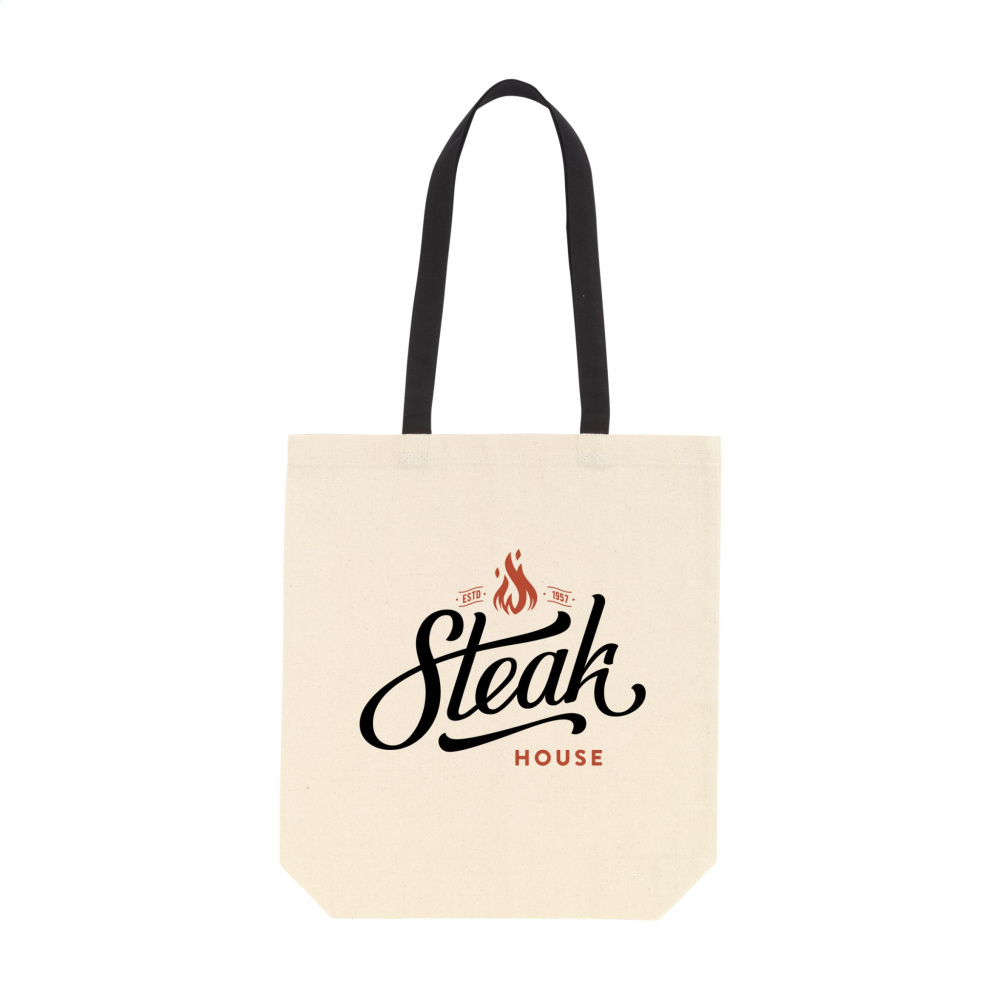Logo trade promotional merchandise image of: Canvas Shoppy Colour (220 g/m²) bag