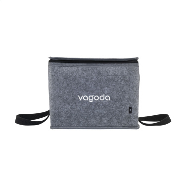 Logo trade promotional giveaways image of: Keep-it-Cool GRS Felt RPETcooling bag